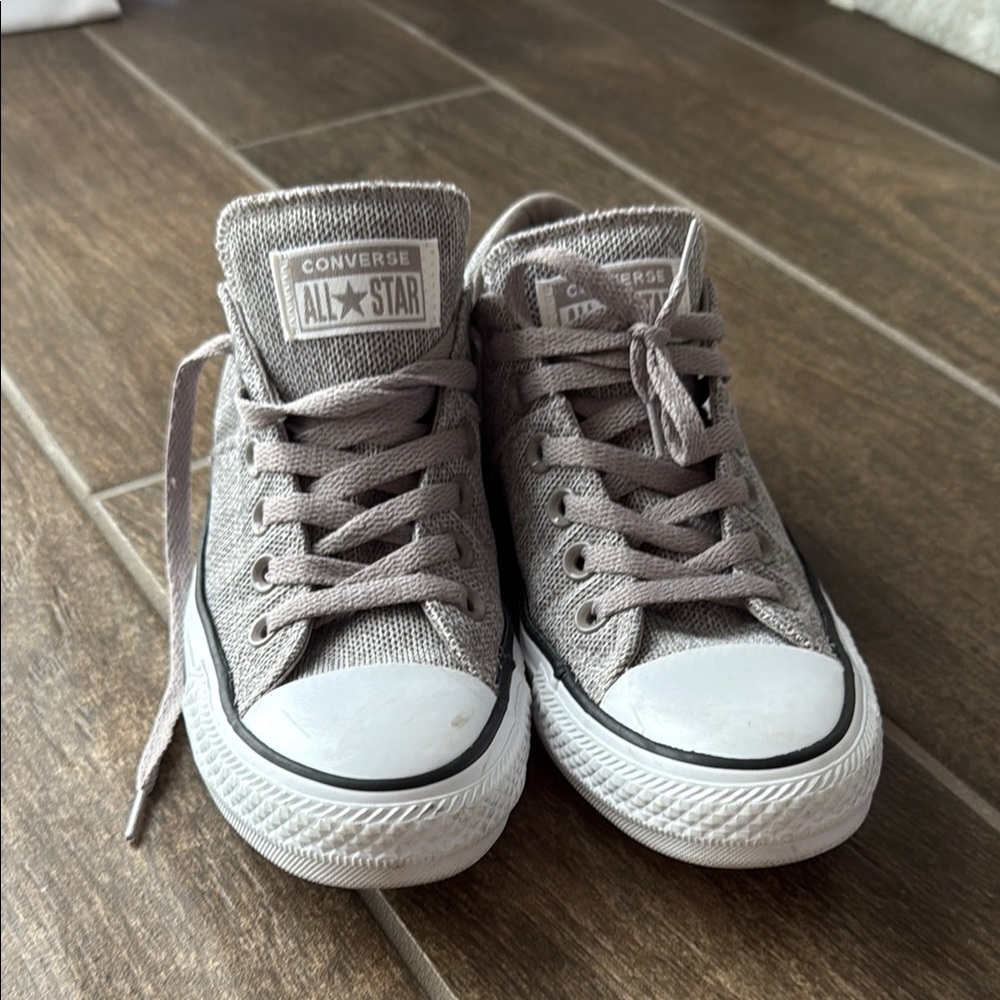 Sz 7 Converse All Star Gray Sneakers